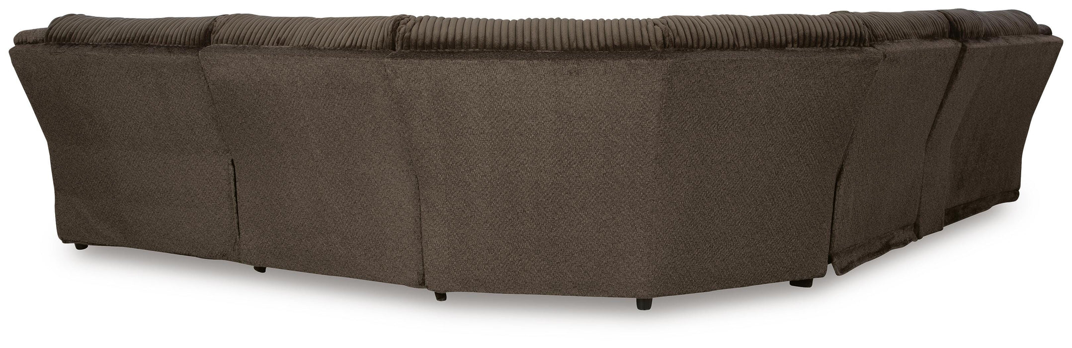 Top Tier Reclining Sectional with Chaise - Massey's Furniture Barn (Watertown, NY) 