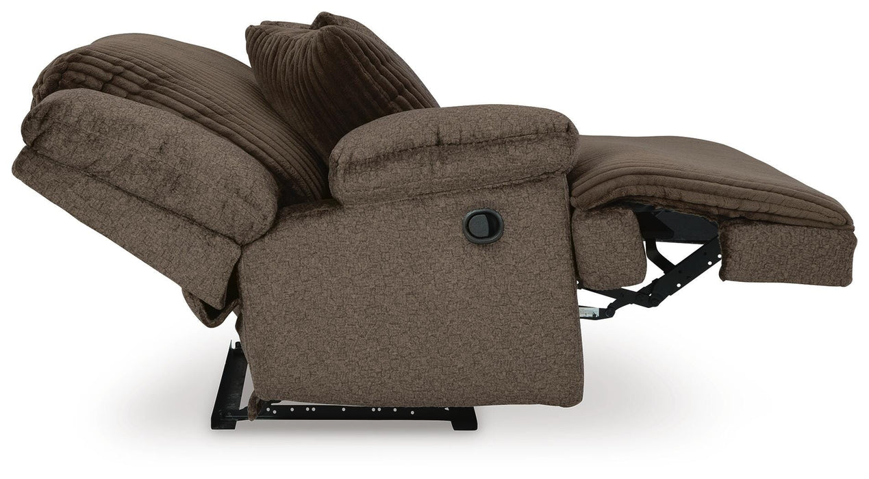 Top Tier Reclining Sofa Chaise Sectional - Massey's Furniture Barn (Watertown, NY) 