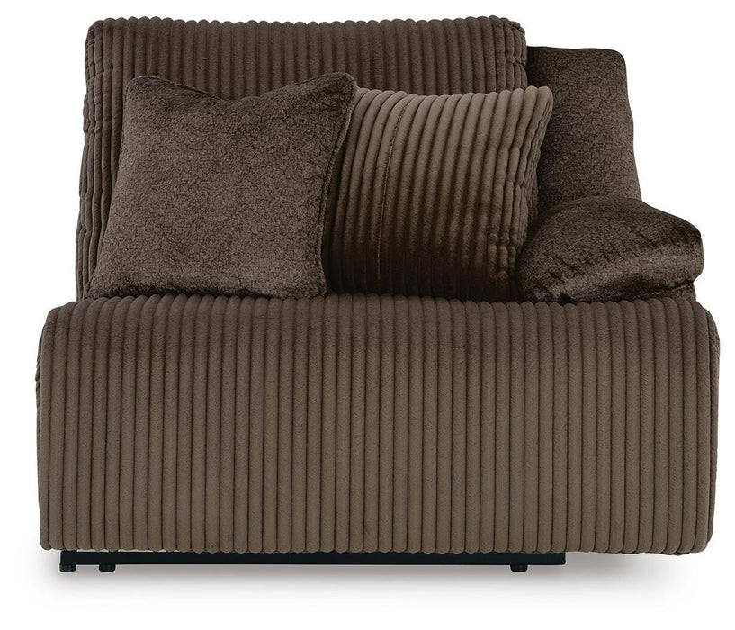 Top Tier Reclining Sectional with Chaise - Massey's Furniture Barn (Watertown, NY) 