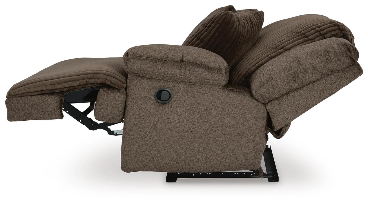 Top Tier Reclining Sectional with Chaise - Massey's Furniture Barn (Watertown, NY) 
