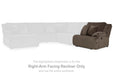 Top Tier Reclining Sofa Chaise Sectional - Massey's Furniture Barn (Watertown, NY) 