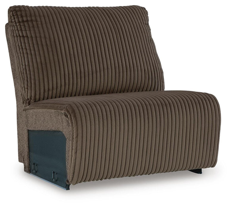 Top Tier Reclining Sectional with Chaise - Massey's Furniture Barn (Watertown, NY) 