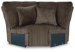 Top Tier Reclining Sectional with Chaise - Massey's Furniture Barn (Watertown, NY) 