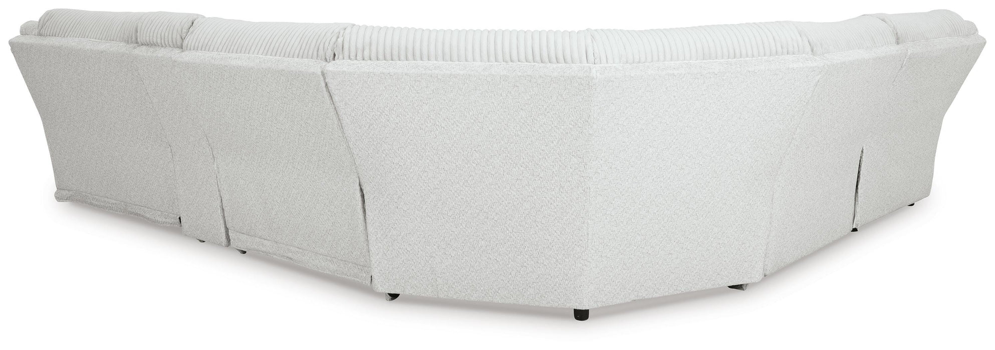 Top Tier Reclining Sectional with Chaise - Massey's Furniture Barn (Watertown, NY) 