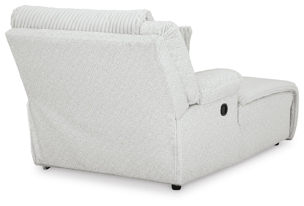Top Tier Reclining Sectional Sofa with Chaise - Massey's Furniture Barn (Watertown, NY) 