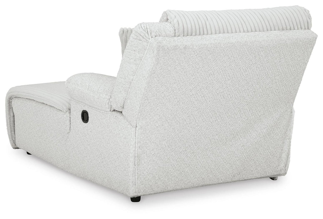 Top Tier Reclining Sectional with Chaise - Massey's Furniture Barn (Watertown, NY) 