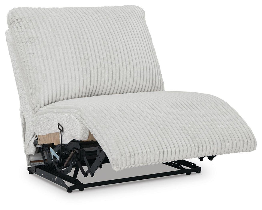 Top Tier Reclining Sectional with Chaise - Massey's Furniture Barn (Watertown, NY) 