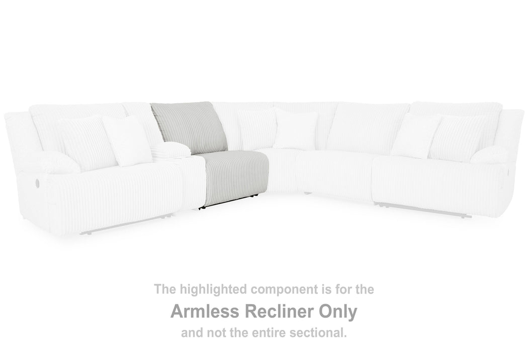 Top Tier Reclining Sectional with Chaise - Massey's Furniture Barn (Watertown, NY) 