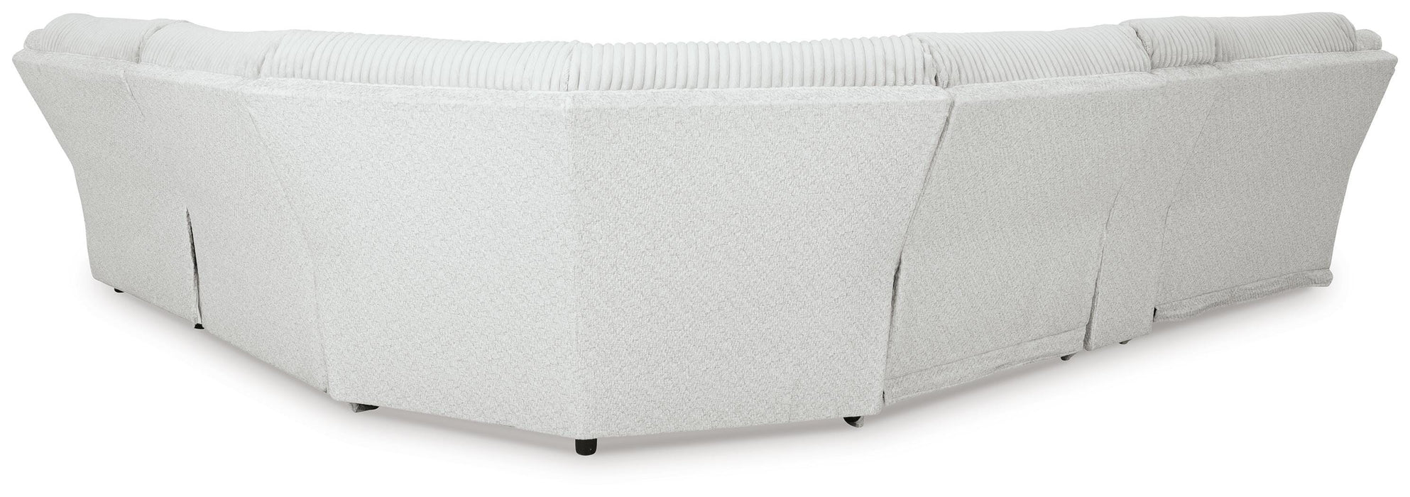 Top Tier Reclining Sectional with Chaise - Massey's Furniture Barn (Watertown, NY) 