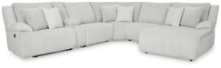 Top Tier Reclining Sectional with Chaise - Massey's Furniture Barn (Watertown, NY) 