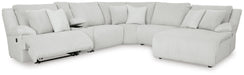 Top Tier Reclining Sectional with Chaise - Massey's Furniture Barn (Watertown, NY) 
