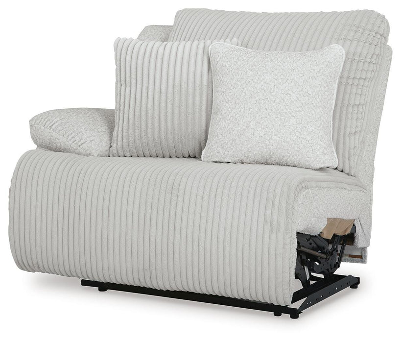 Top Tier Reclining Sectional Sofa with Chaise - Massey's Furniture Barn (Watertown, NY) 