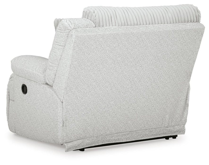 Top Tier Reclining Sectional with Chaise - Massey's Furniture Barn (Watertown, NY) 