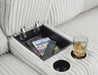 Top Tier Reclining Sectional Sofa with Chaise - Massey's Furniture Barn (Watertown, NY) 