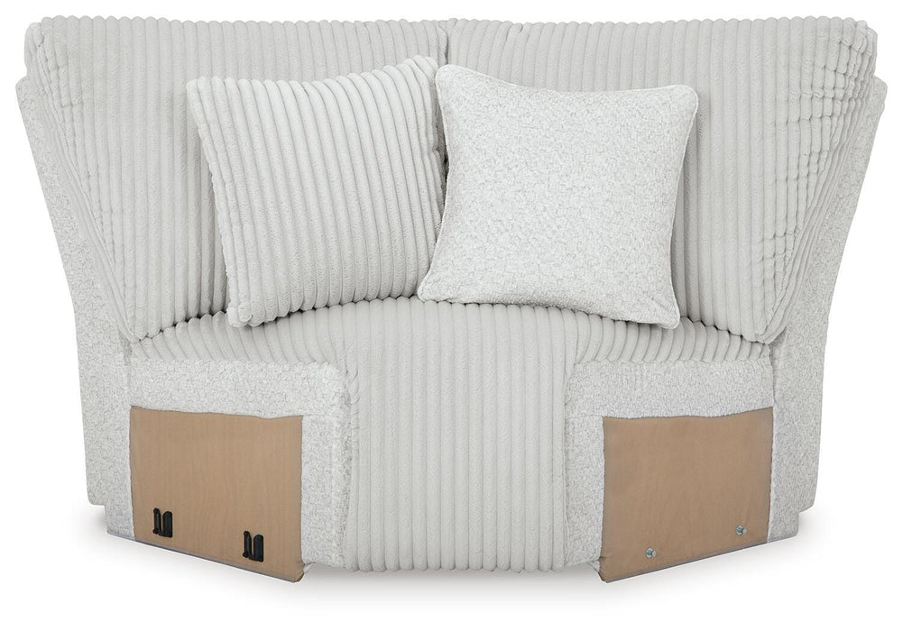 Top Tier Reclining Sectional with Chaise - Massey's Furniture Barn (Watertown, NY) 