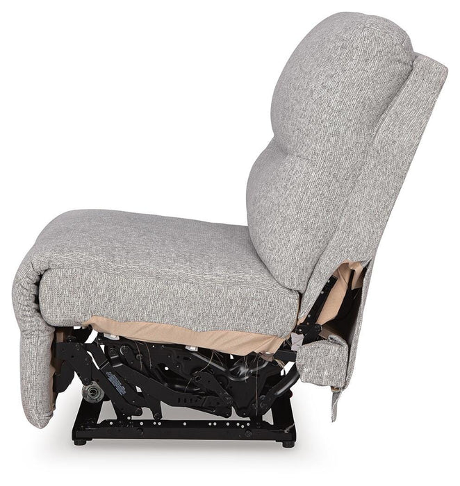 Acklen Place Power Sectional Reclining Sofa with Storage Console - Massey's Furniture Barn (Watertown, NY) 