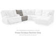 Acklen Place Power Reclining Sectional with Chaise - Massey's Furniture Barn (Watertown, NY) 