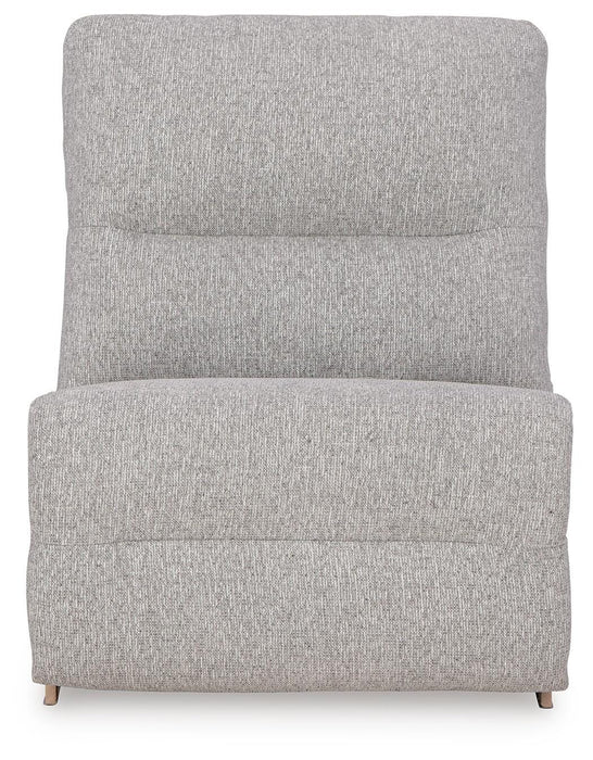 Acklen Place Power Sectional Reclining Sofa with Storage Console - Massey's Furniture Barn (Watertown, NY) 
