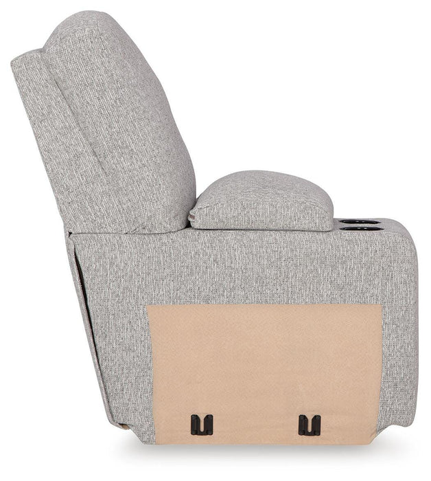 Acklen Place Power Sectional Reclining Sofa with Storage Console - Massey's Furniture Barn (Watertown, NY) 