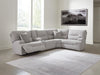 Acklen Place Power Reclining Sectional with Storage Console - Massey's Furniture Barn (Watertown, NY) 