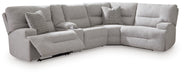 Acklen Place Power Reclining Sectional with Storage Console - Massey's Furniture Barn (Watertown, NY) 