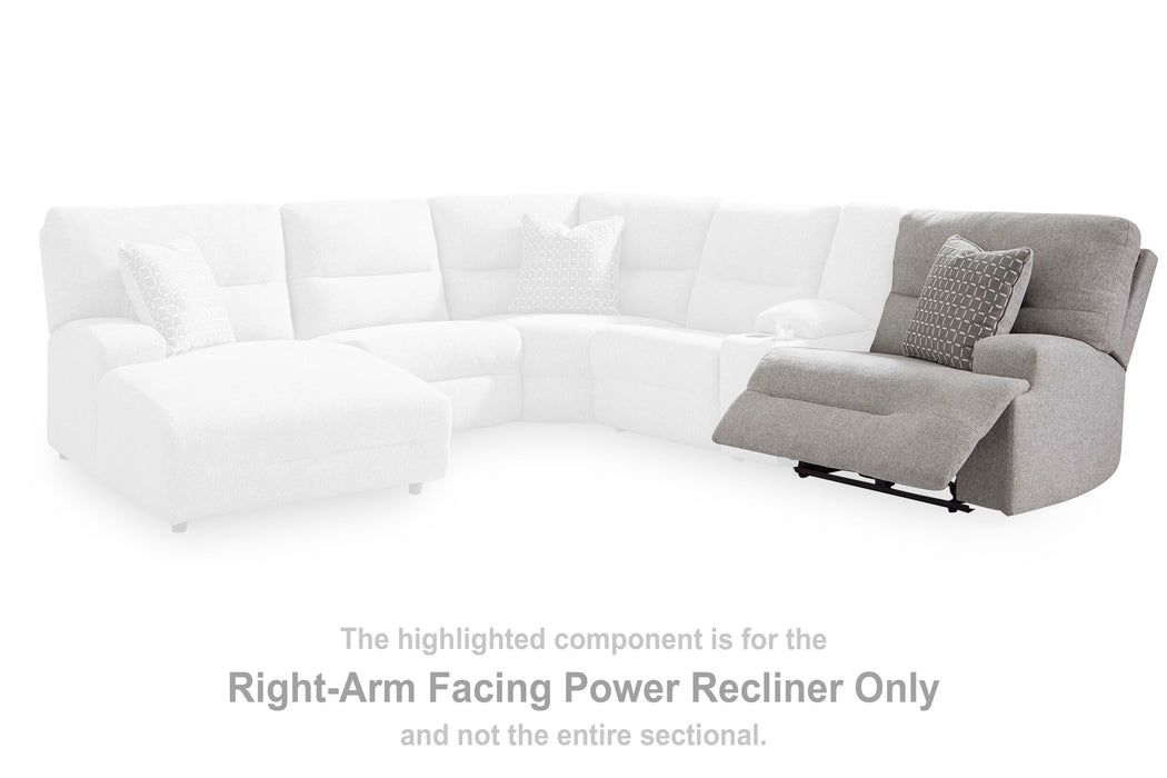 Acklen Place Power Reclining Sectional with Chaise - Massey's Furniture Barn (Watertown, NY) 