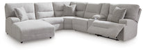 Acklen Place Power Reclining Sectional with Chaise - Massey's Furniture Barn (Watertown, NY) 