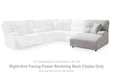 Acklen Place Power Reclining Sectional with Chaise - Massey's Furniture Barn (Watertown, NY) 