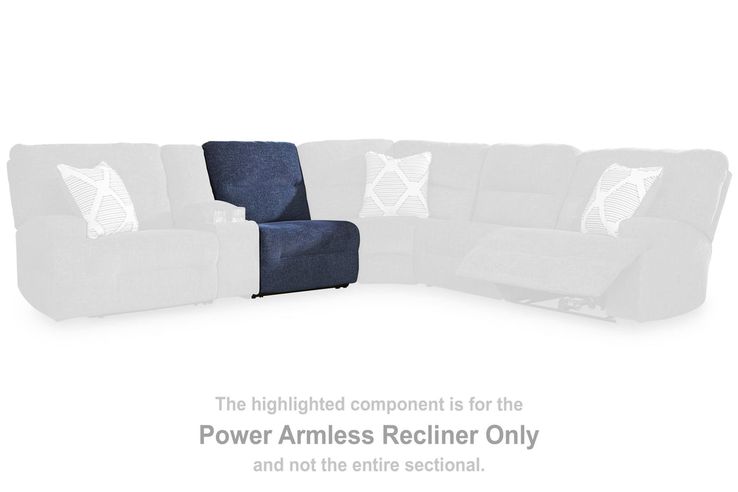 Acklen Place Power Reclining Sectional with Chaise - Massey's Furniture Barn (Watertown, NY) 