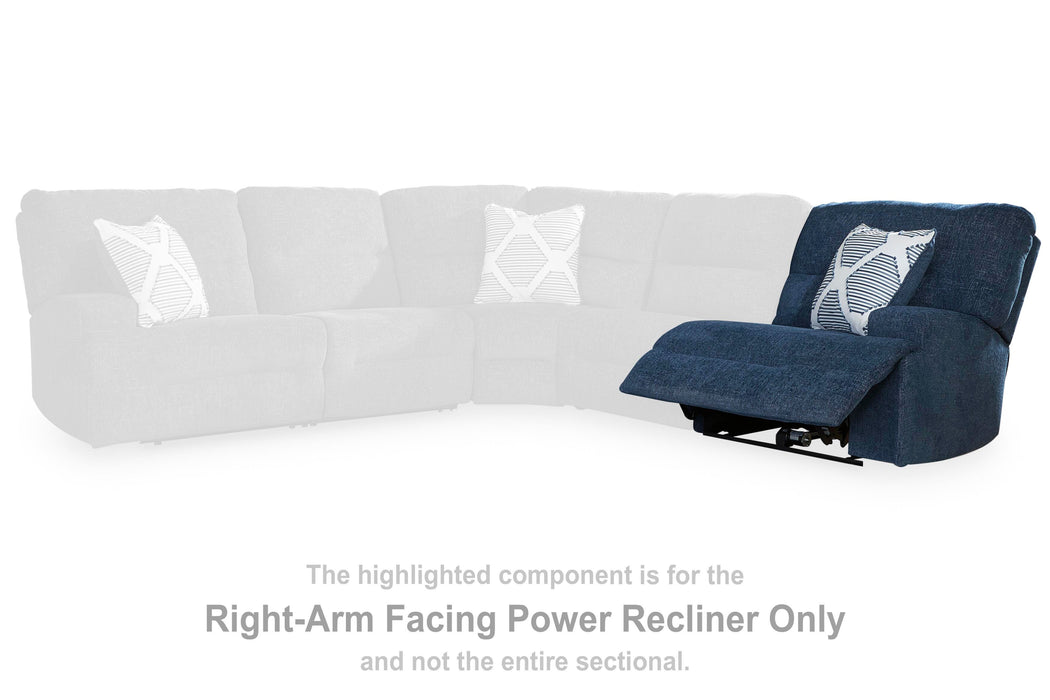 Acklen Place Power Reclining Sectional with Chaise - Massey's Furniture Barn (Watertown, NY) 