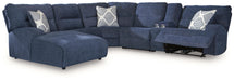 Acklen Place Power Reclining Sectional with Chaise - Massey's Furniture Barn (Watertown, NY) 