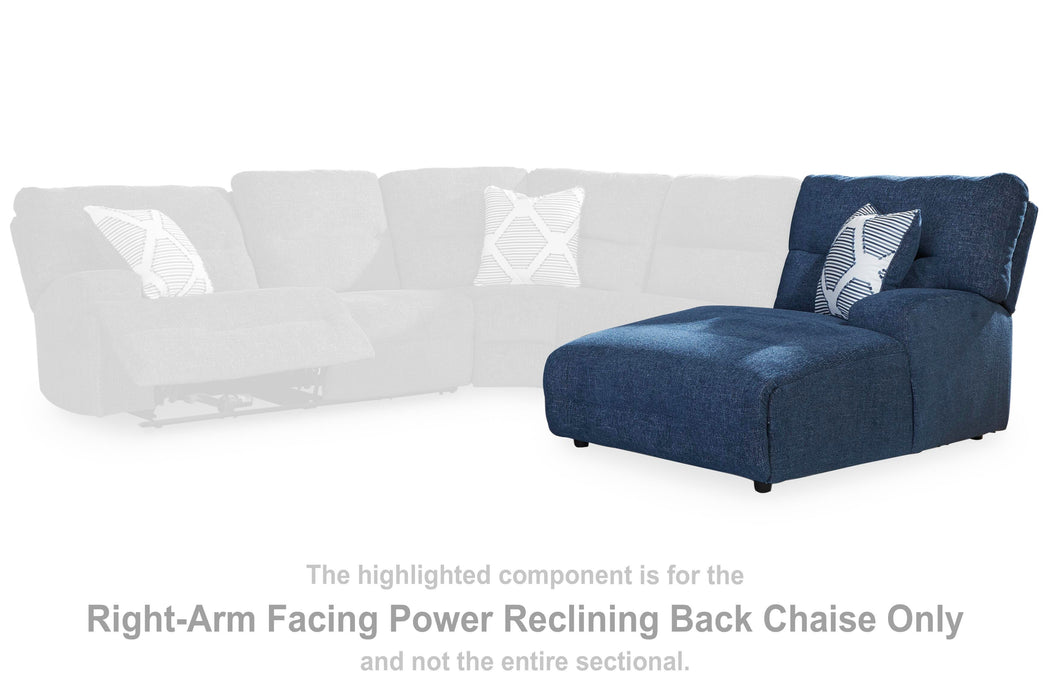 Acklen Place Power Reclining Sectional with Chaise - Massey's Furniture Barn (Watertown, NY) 