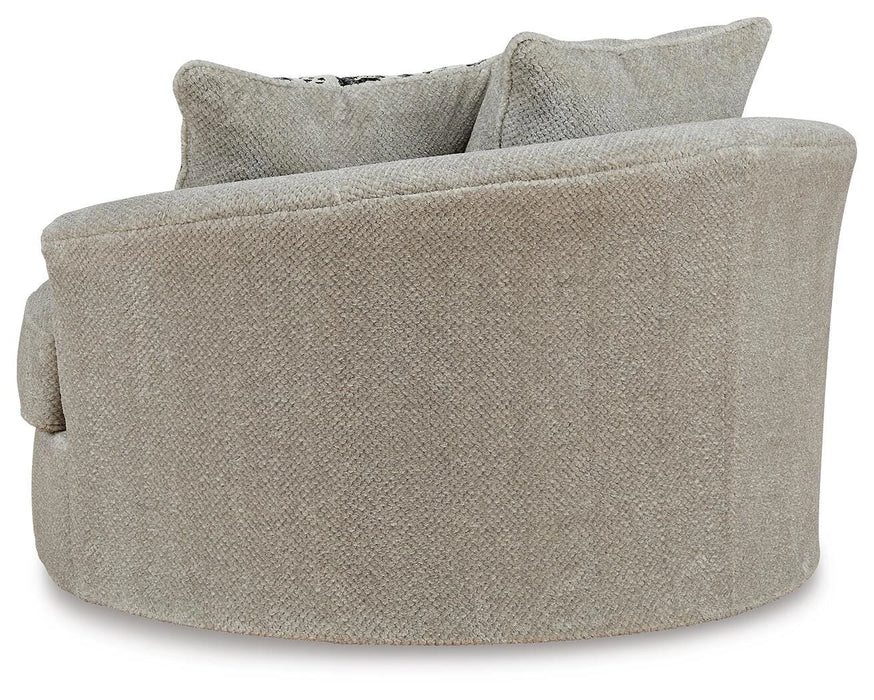 Calnita Oversized Swivel Accent Chair - Massey's Furniture Barn (Watertown, NY) 