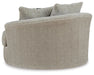 Calnita Oversized Swivel Accent Chair - Massey's Furniture Barn (Watertown, NY) 