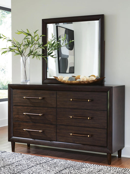 Dantenton Dresser and Mirror - Massey's Furniture Barn (Watertown, NY) 