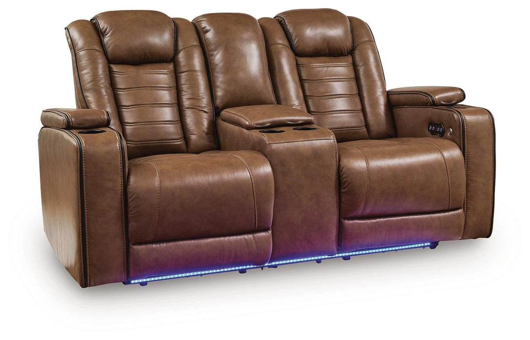 Metro Oasis Power Reclining Loveseat with Console