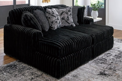 Midnight-Madness Super Chaise - Massey's Furniture Barn (Watertown, NY) 