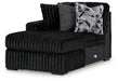 Midnight-Madness Sectional with Chaise - Massey's Furniture Barn (Watertown, NY) 
