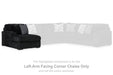 Midnight-Madness Sectional with Chaise - Massey's Furniture Barn (Watertown, NY) 