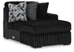 Midnight-Madness Sectional with Chaise - Massey's Furniture Barn (Watertown, NY) 