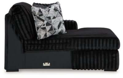 Midnight-Madness Super Chaise - Massey's Furniture Barn (Watertown, NY) 