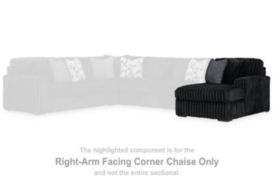 Midnight-Madness Super Chaise - Massey's Furniture Barn (Watertown, NY) 