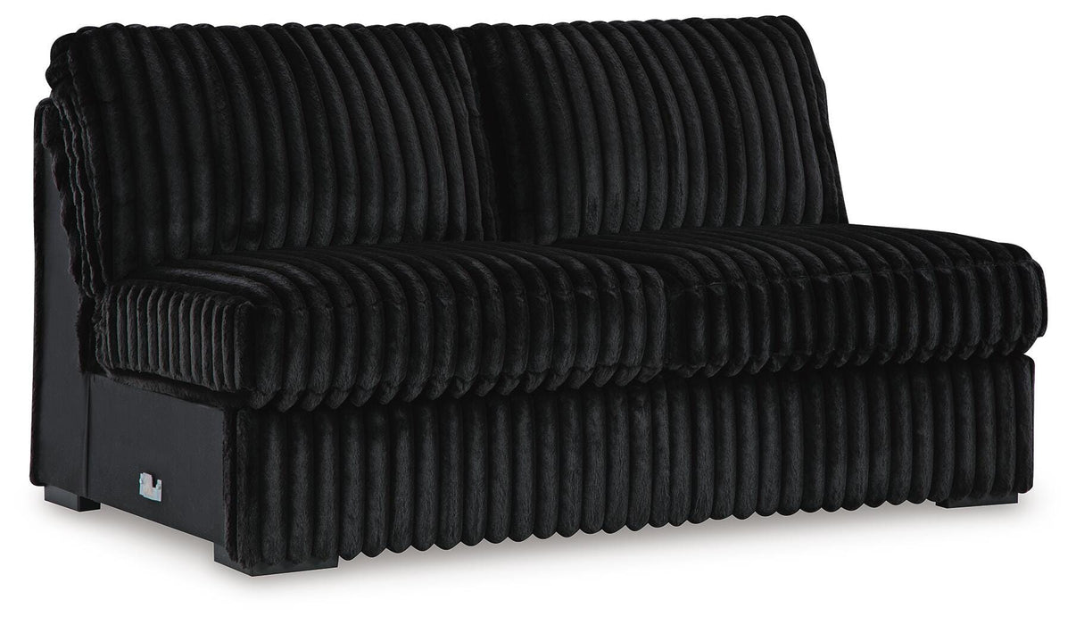 Midnight-Madness Sectional with Chaise - Massey's Furniture Barn (Watertown, NY) 