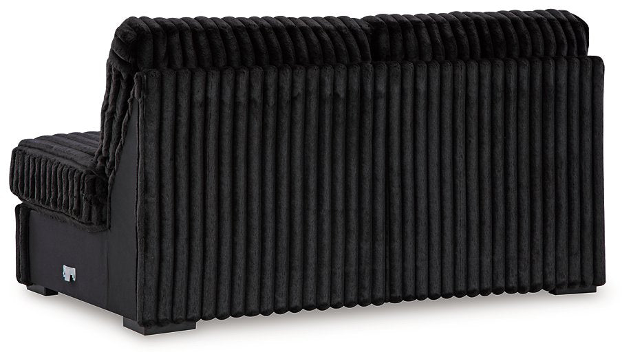 Midnight-Madness Sectional with Chaise - Massey's Furniture Barn (Watertown, NY) 