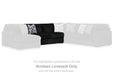 Midnight-Madness Sectional with Chaise - Massey's Furniture Barn (Watertown, NY) 