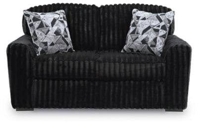 Midnight-Madness Loveseat - Massey's Furniture Barn (Watertown, NY) 