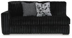 Midnight-Madness Sectional with Chaise - Massey's Furniture Barn (Watertown, NY) 