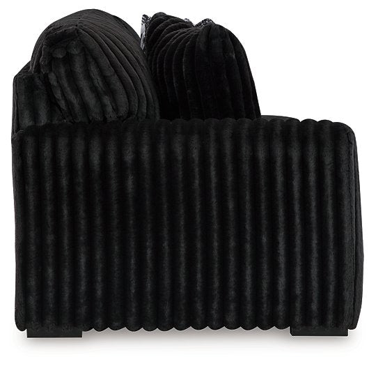 Midnight-Madness Sectional with Chaise - Massey's Furniture Barn (Watertown, NY) 