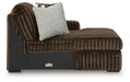 Midnight-Madness Sectional with Chaise - Massey's Furniture Barn (Watertown, NY) 