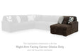 Midnight-Madness Sectional with Chaise - Massey's Furniture Barn (Watertown, NY) 